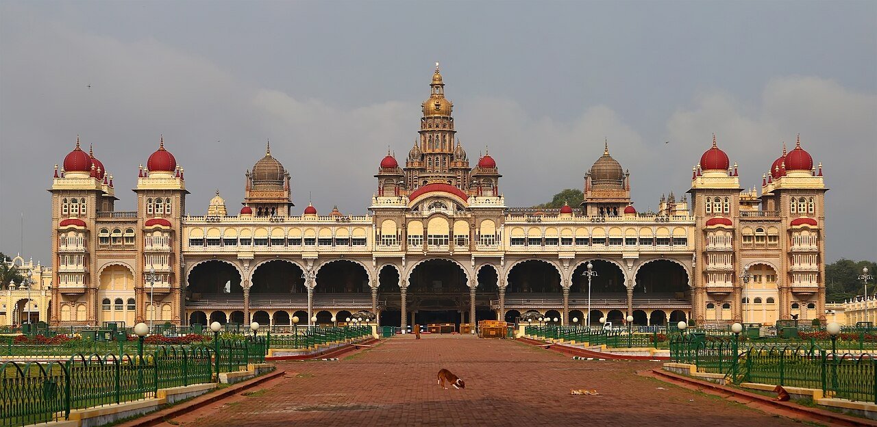 Mysore Palace Daylight Facade